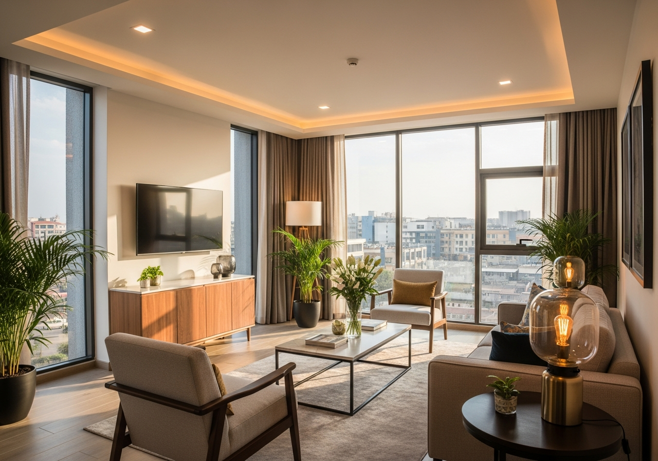 Modern serviced apartment in Nairobi